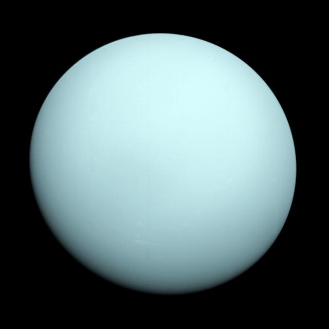 Graphic of Uranus planet