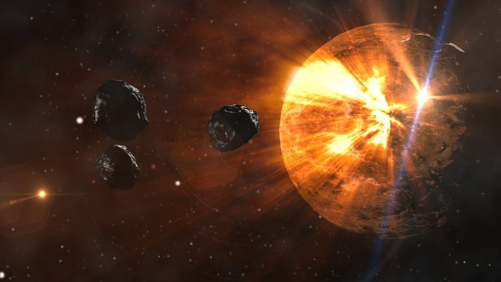 Venus and asteroids